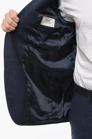 CC COLLECTION Jacquard RIGHT Virgin Wool Suit
