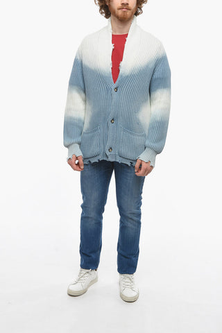 Cardigan Sfumato Effetto Vintage