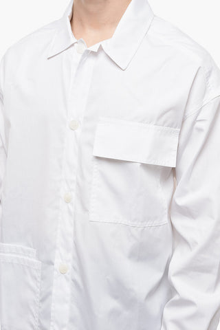 Spread Collar Cotton Utility MILETA Shirt