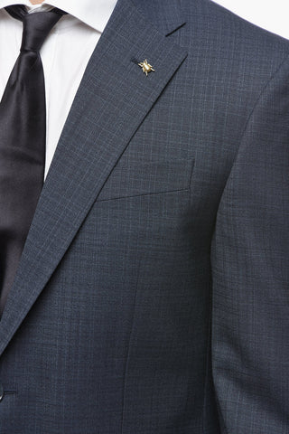 CC COLLECTION Abito in Lana Vergine RIGHT con Rever Classico