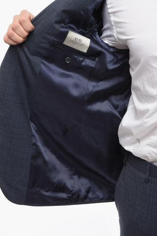 CC COLLECTION Abito in Lana Vergine RIGHT con Rever Classico