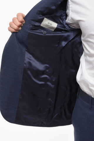 CC COLLECTION Abito RIGHT in Lana Tweed con Tasche ad Aletta
