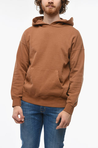 Solid Color JUMBO Hoodie wit Maxi patch Pocket