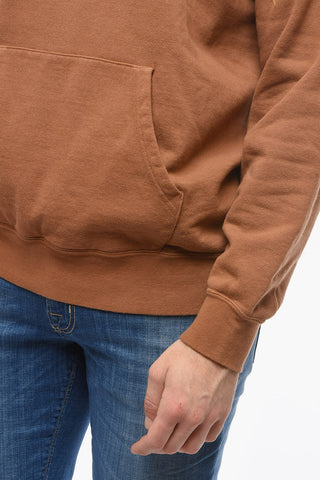 Solid Color JUMBO Hoodie wit Maxi patch Pocket