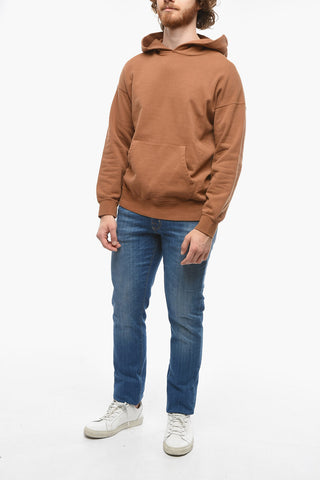 Solid Color JUMBO Hoodie wit Maxi patch Pocket