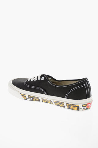 ANAHEIM FACTORY Canvas AUTHENTIC 44 Sneakers with Printed Rubber Sole