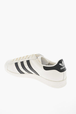 Leather SUPERSTAR 82 Low-Top Sneakers with Contrast Applications