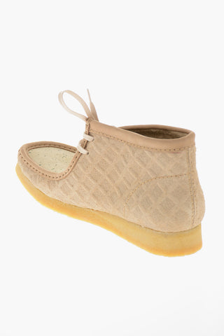 SWEET CHICK Polacchine WALLABEE In Suede Effetto Trapuntato e Verniciato
