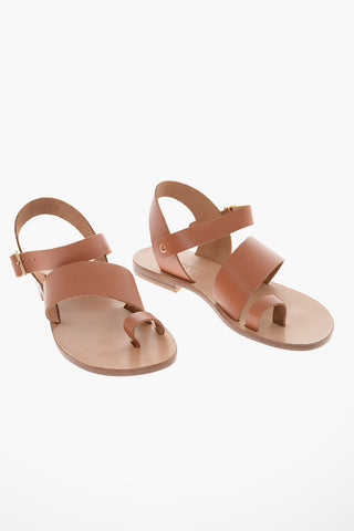 Leather FLAVIA Thong Sandals