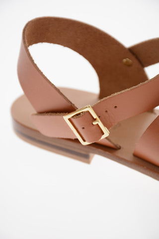 Leather FLAVIA Thong Sandals