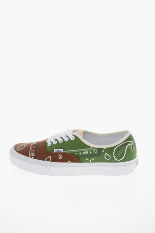 Paisley Motif AUTHENTIC Low-Top Sneakers