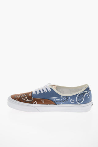 Paisley Motif AUTHENTIC Low-Top Sneakers