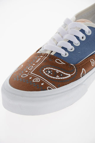 Paisley Motif AUTHENTIC Low-Top Sneakers