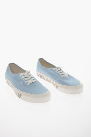 ANAHEIM FACTORY VANITY Solid Color AUTHENTIC 4D Low-Top Sneakers with Logoed Sole