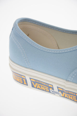 ANAHEIM FACTORY VANITY Solid Color AUTHENTIC 4D Low-Top Sneakers with Logoed Sole
