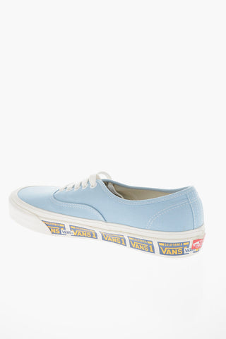 ANAHEIM FACTORY VANITY Solid Color AUTHENTIC 4D Low-Top Sneakers with Logoed Sole