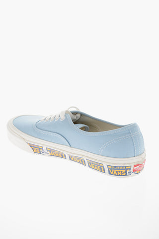 ANAHEIM FACTORY VANITY Solid Color AUTHENTIC 4D Low-Top Sneakers with Logoed Sole