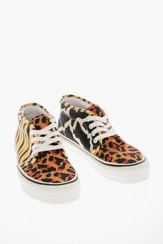 ANAHEIM FACTORY Sneakers CHUKKA 49 in Tela a Fantasia Animalier
