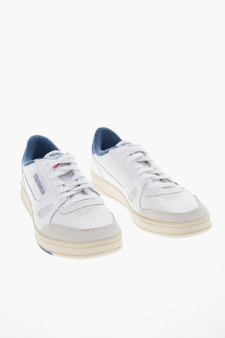 Leather TENNIS Low-Top Sneakers with Colored Inner