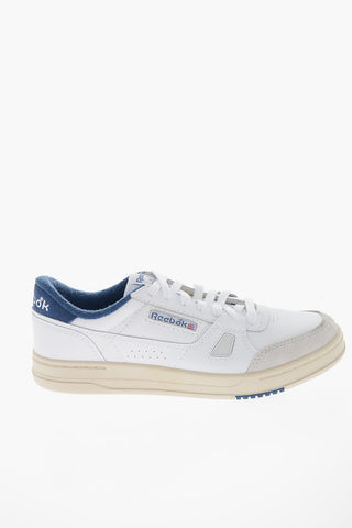 Leather TENNIS Low-Top Sneakers with Colored Inner