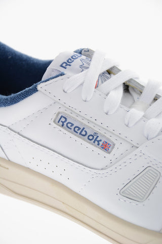 Leather TENNIS Low-Top Sneakers with Colored Inner