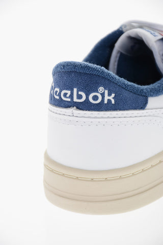 Leather TENNIS Low-Top Sneakers with Colored Inner