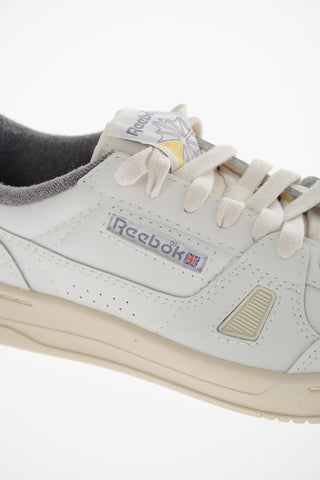 Leather TENNIS Low-Top Sneakers with Colored Inner