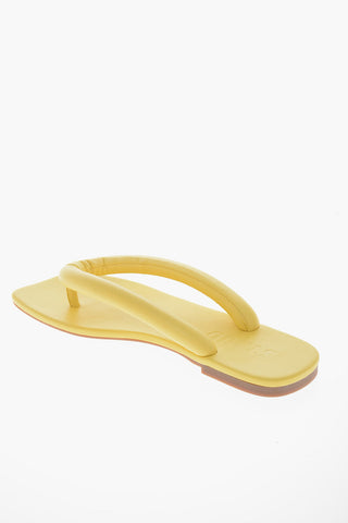 Leather RIO Thong Sandals with Padded Strap