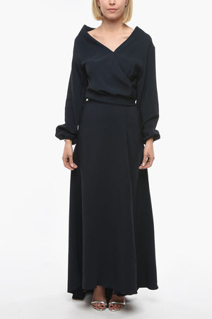 Wickelkleid mit Gürtel