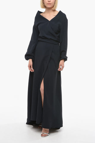 Wrap Dress with Belt