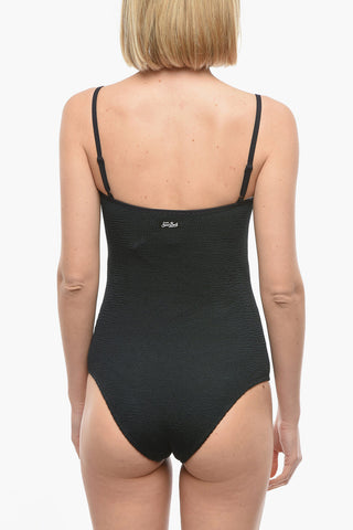 Costume da Bagno Intero Pieghettato 