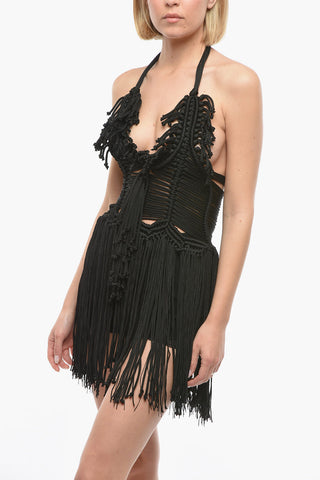 hand crafted Mini dress