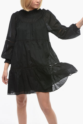 MICHAEL Boat Neck Mini Dress
