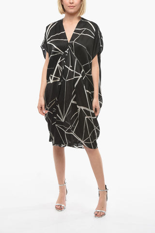 FOGACHINE See-through TOMMYKITE V-neck Dress