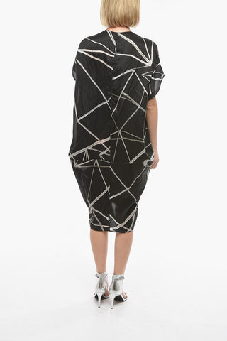 FOGACHINE See-through TOMMYKITE V-neck Dress