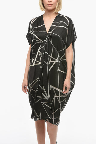 FOGACHINE See-through TOMMYKITE V-neck Dress
