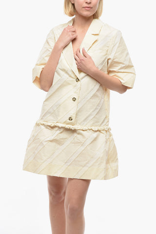 Taffetà Oversized Blazer Dress