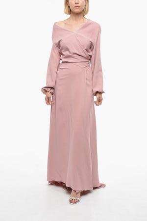 Wickelkleid mit Gürtel