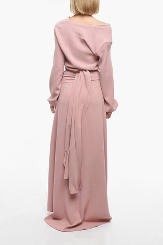 Wickelkleid mit Gürtel