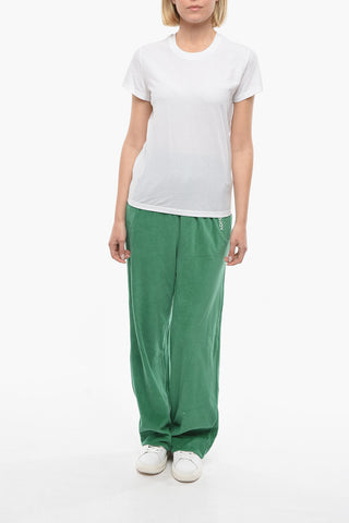 Solid-colour Crewneck T-shirt