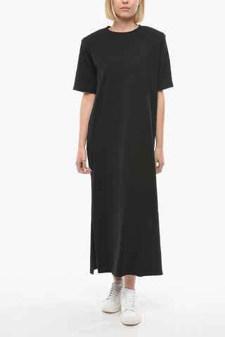 Vestito T-Shirt JANNET Girocollo con Spalline Imbottite