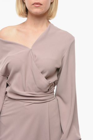 Wickelkleid mit Gürtel