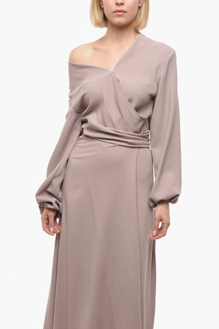 Wickelkleid mit Gürtel