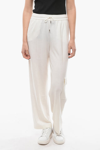 Cashmere Pants with Elastic Waistband