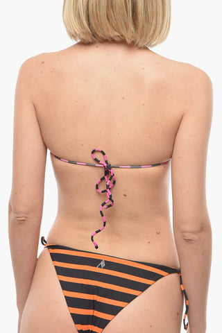 Costume da Bagno Bikini a Righe Awning