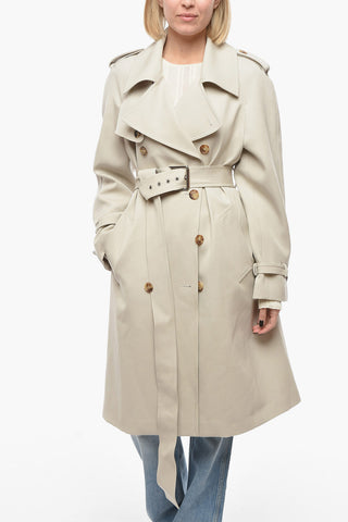 COLLECTION Double Breasted Coat with Belt