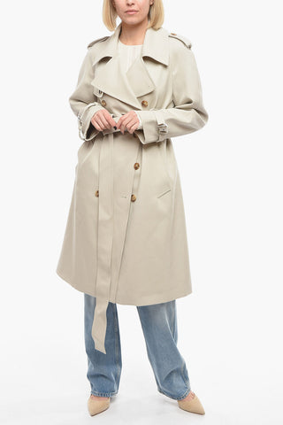 COLLECTION Double Breasted Coat with Belt