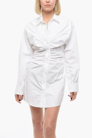 Vestito Corto Drappeggiato