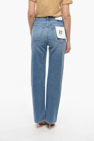 Jeans a Vita Alta STONED AZUL in Lavaggio Medio