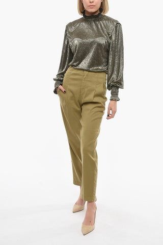 Single Pleated Linen Blend NORA Pants